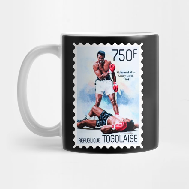 Muhammad Ali Postage Stamp by VintCam